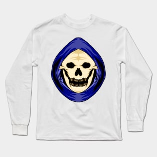 Grim Reaper Skeleton Long Sleeve T-Shirt